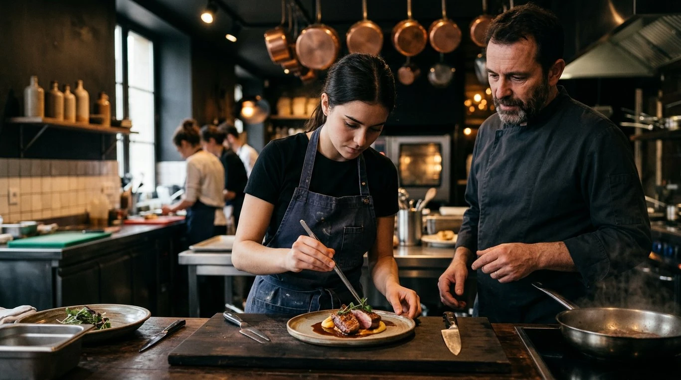 Mains pétrissant une pâte fraîche