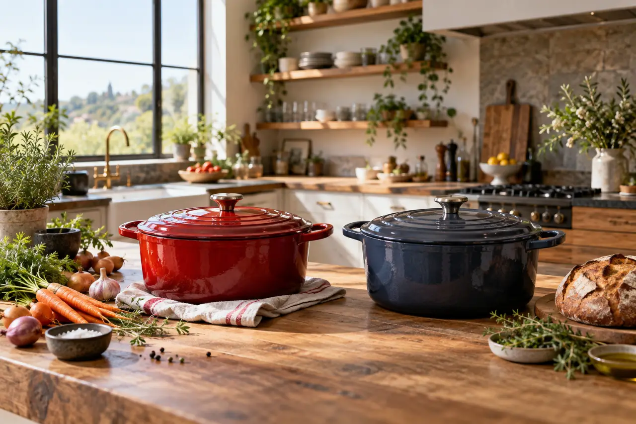 Cocotte en fonte : Staub ou Le Creuset, laquelle choisir pour votre cuisine ?